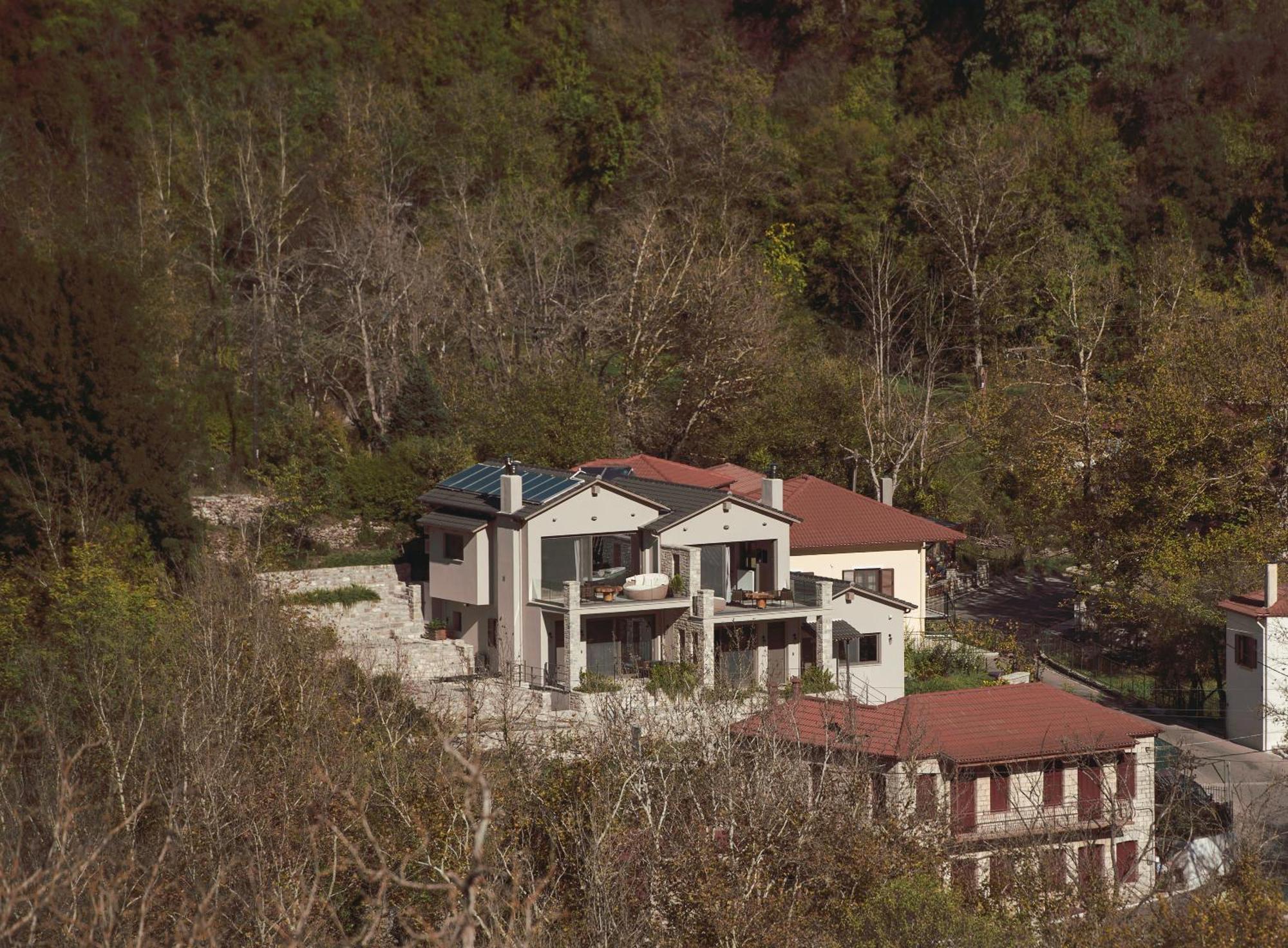 Evora Luxury Suites Mega Chorio 外观 照片