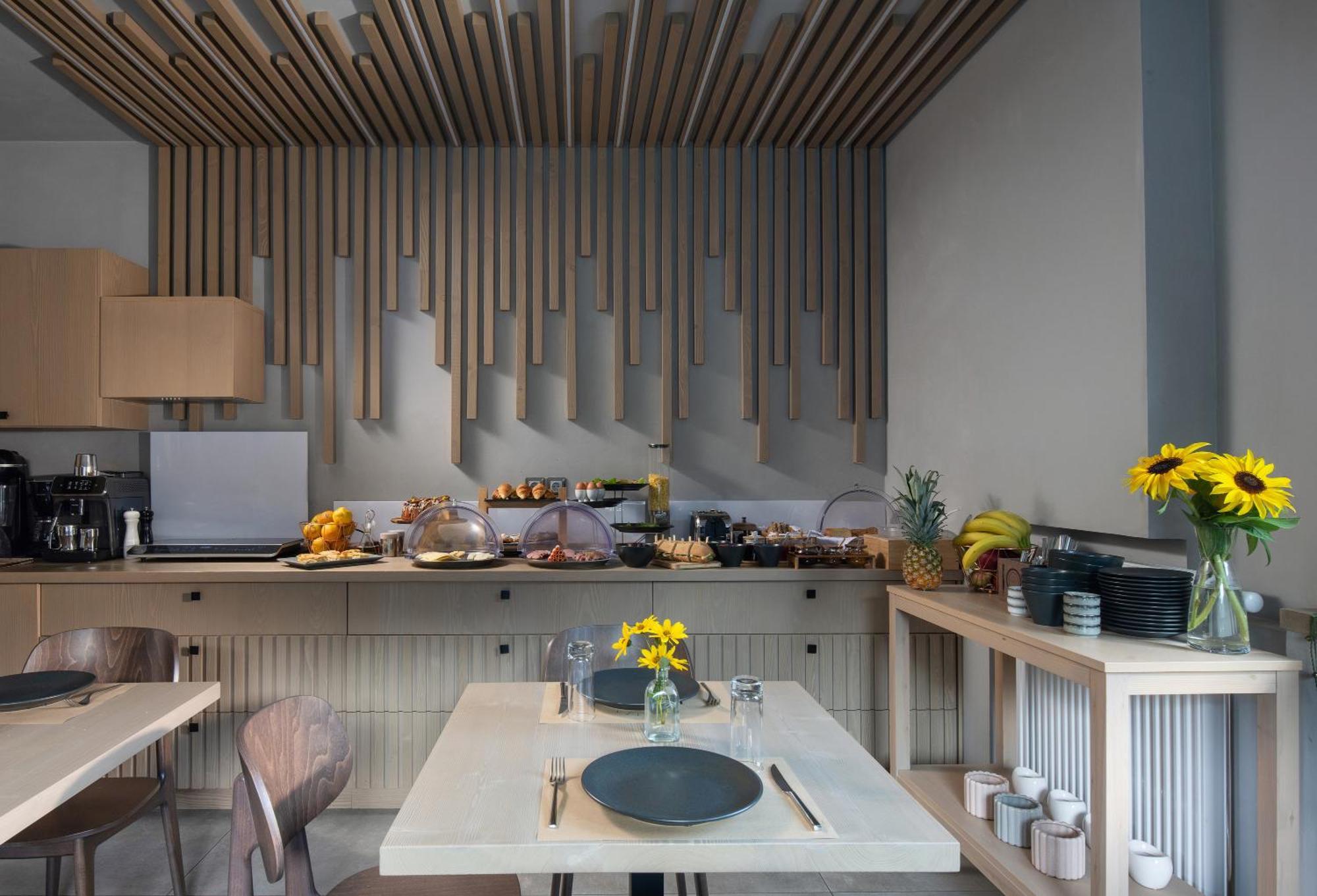 Evora Luxury Suites Mega Chorio 外观 照片