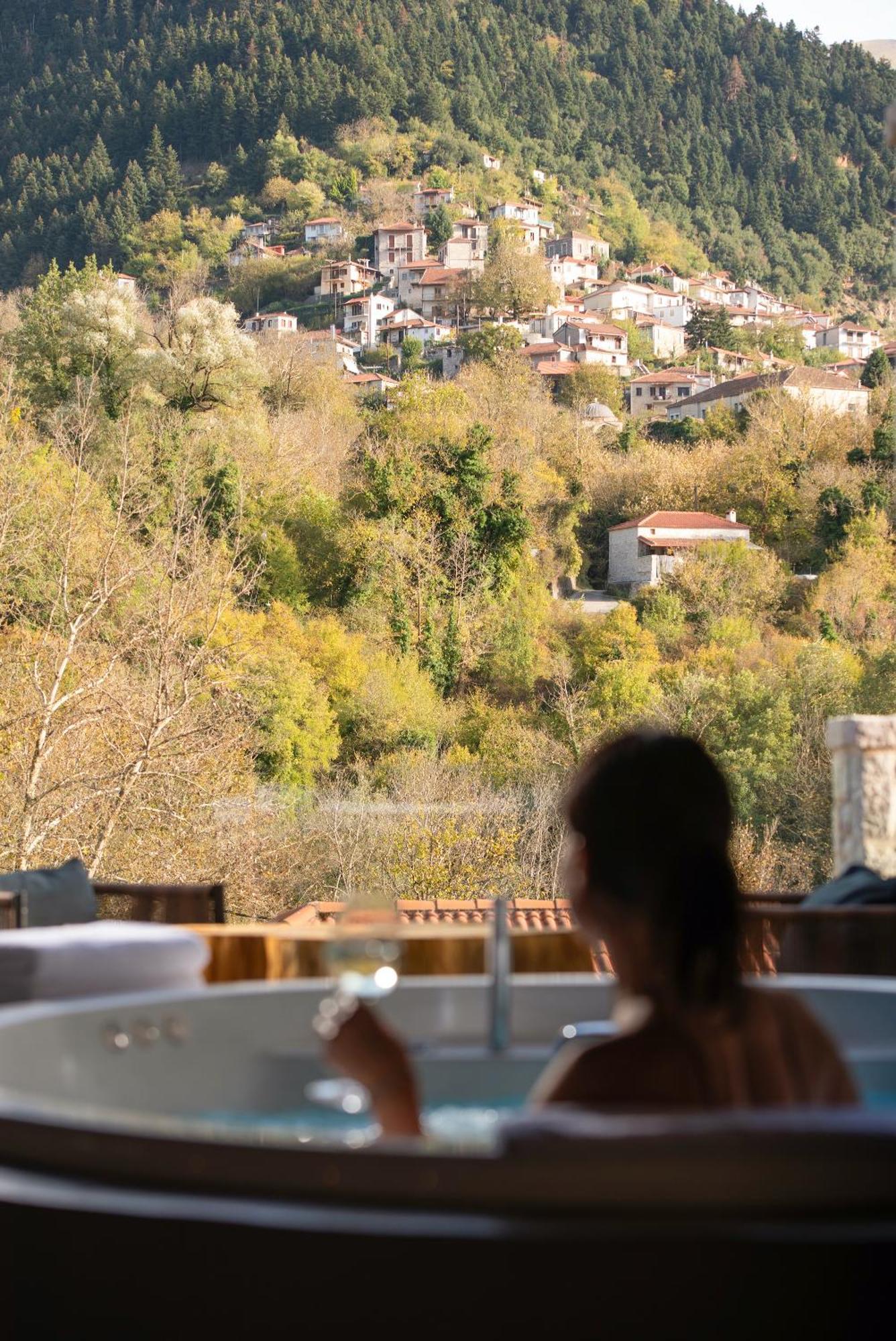 Evora Luxury Suites Mega Chorio 外观 照片