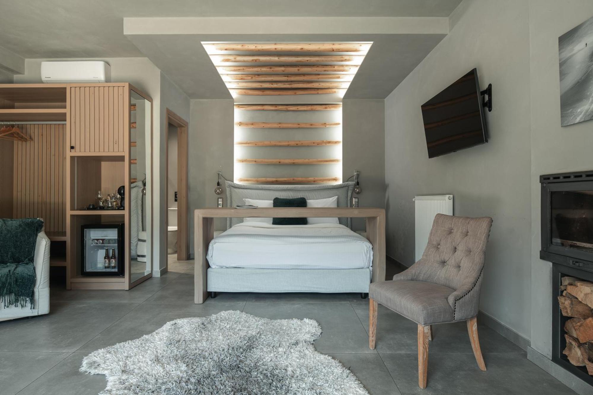 Evora Luxury Suites Mega Chorio 外观 照片